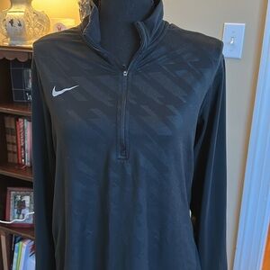 Nike Unisex Black Quarter-Zip Pullover